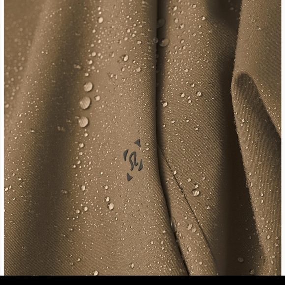 Lululemon Drivers Coat Jacket Tan Brown - Picture 6 of 7